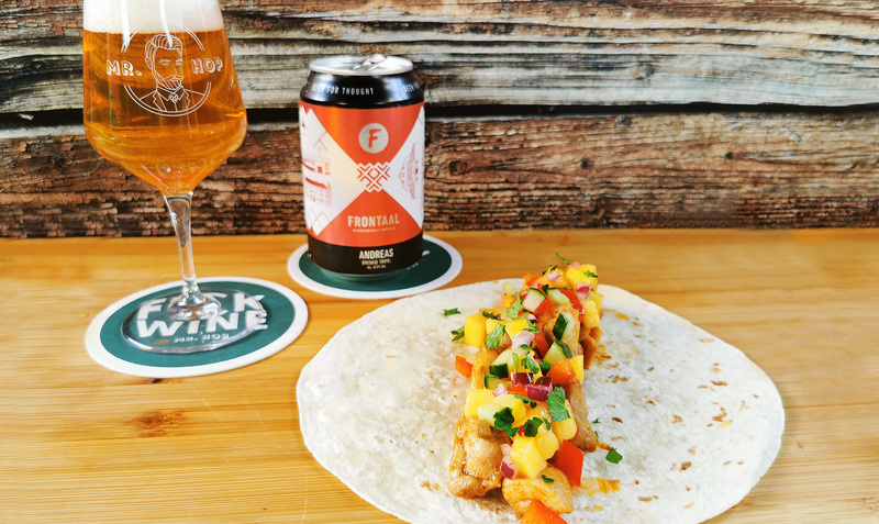 BBQ Hähnchen Wrap