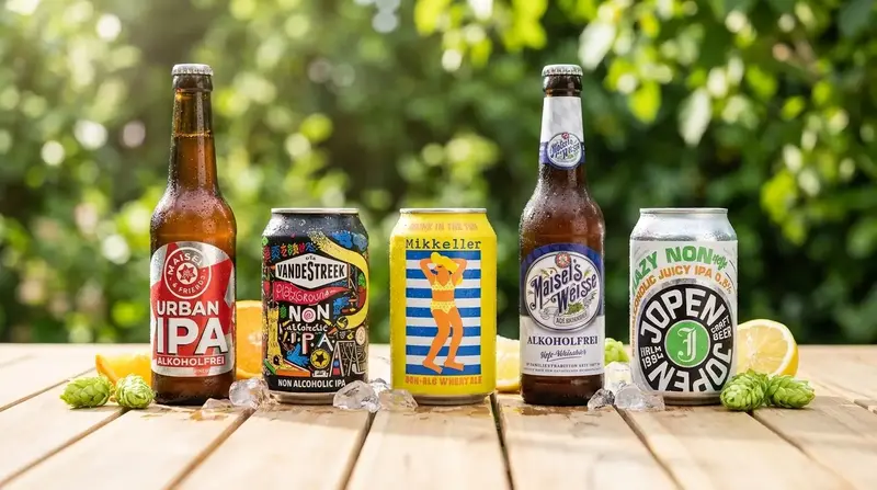 Top 5 Alkoholfrei Bieren für diesen Sommer