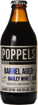 Poppels Barrel Aged Barley Wine Moscatel And Brandy