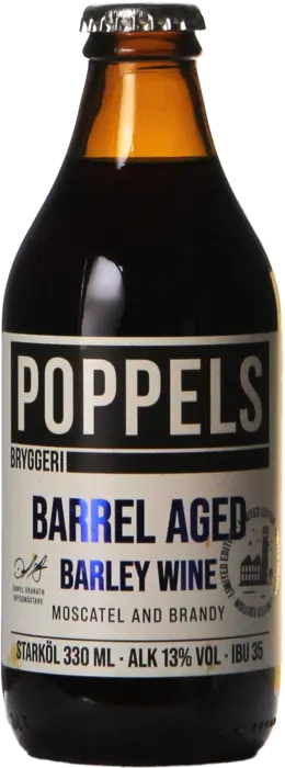 Poppels Barrel Aged Barley Wine Moscatel And Brandy