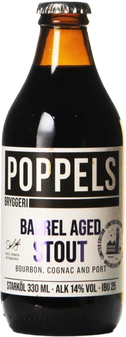 Poppels Barrel Aged Stout Bourbon Cognac And Port