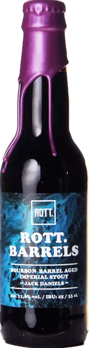 ROTT.barrels #6 Barrel Aged Imperial Stout Jack Daniels
