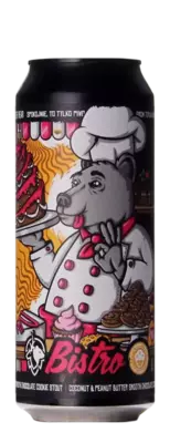 Deer Bear Bistro - Coconut & Peanut Butter Smooth Chocolate Cookie Stout