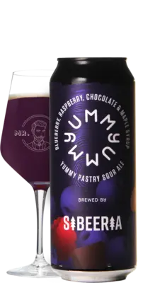 Sibeeria Yummy Blueberry Raspberry Chocolate Maple Syrup