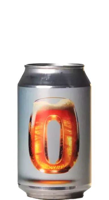 Bier mit der Zahl 0