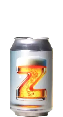 Bier mit dem Buchstaben Z