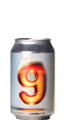 Bier mit der Zahl 9