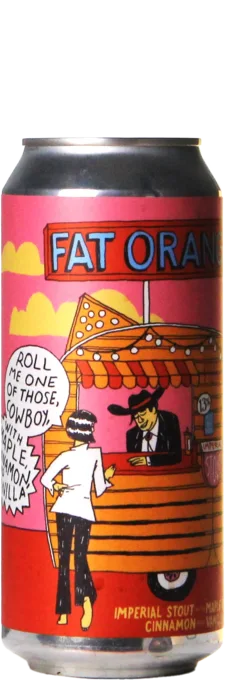 Fat Orange Cat Brew Co. Roll Me One Of Those, Cowboy with Coffee, Coconut and Marshmallow