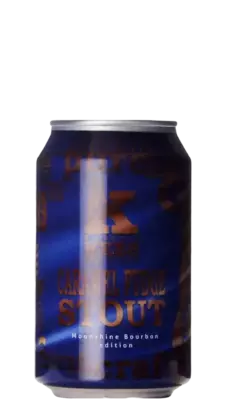 Kees Caramel Fudge Stout Moonshine Bourbon BA
