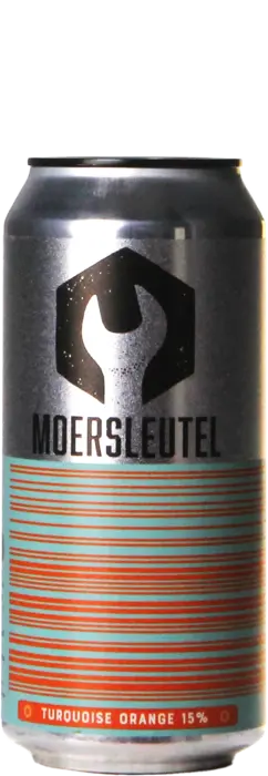 De Moersleutel Barcode Turqoise Orange