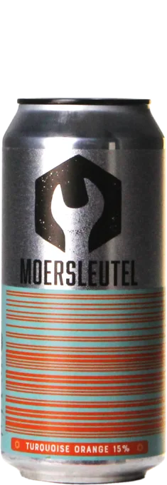 De Moersleutel Barcode Turqoise Orange