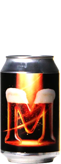 Bier mit dem Buchstaben M