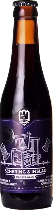 Stadsbrouwerij 013 Schering & Inslag BA PX Sherry & Apricot Brandy