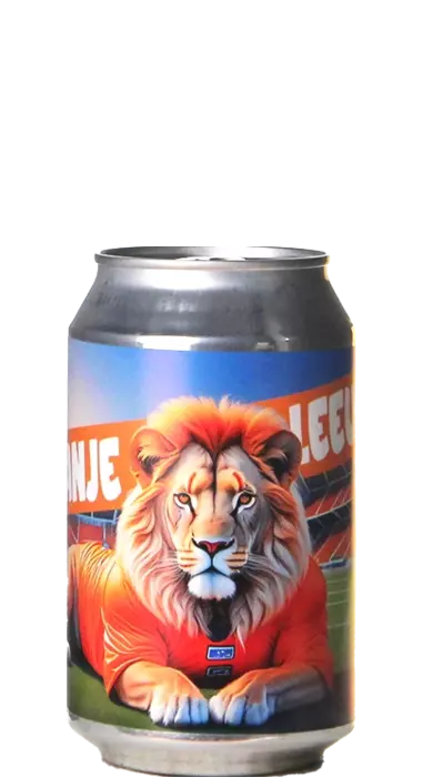 Orangefarbene Löwen