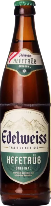 Brau Union Österreich Edelweiss Hefetrüb Original