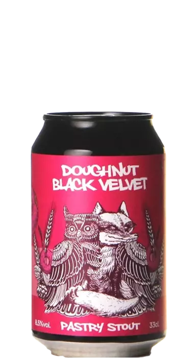 La Quince / Guineu Doughnut Black Velvet