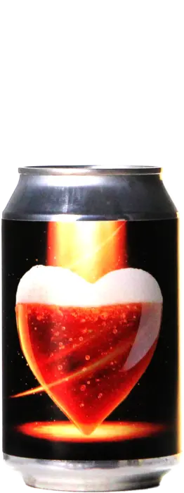 Bier mit dem Buchstaben Herzchen