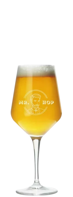 Mr. Hop Verkostungsglas (klein)