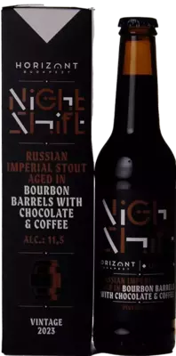 Horizont Night Shift Vintage 2023 RIS Aged In Bourbon Barrels With Chocolate & Coffee