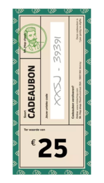 Geschenkgutschein 25€