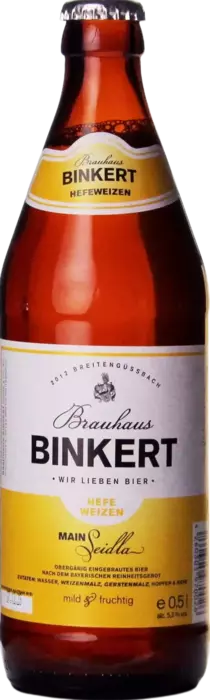 Brauhaus Binkert Main Seidla Weizen
