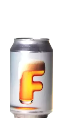 Bier mit dem Buchstaben F