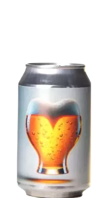 Bier mit dem Buchstaben Herzchen