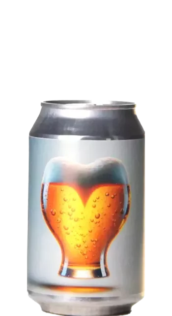 Bier mit dem Buchstaben Herzchen
