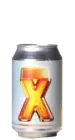 Bier mit dem Buchstaben X