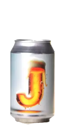 Bier mit dem Buchstaben J