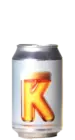 Bier mit dem Buchstaben K