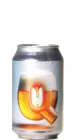 Bier mit dem Buchstaben Q