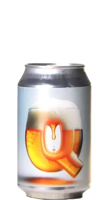 Bier mit dem Buchstaben Q