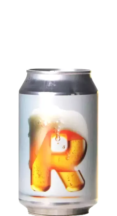 Bier mit dem Buchstaben R