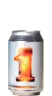 Bier mit der Zahl 1
