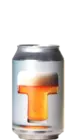Bier mit dem Buchstaben T